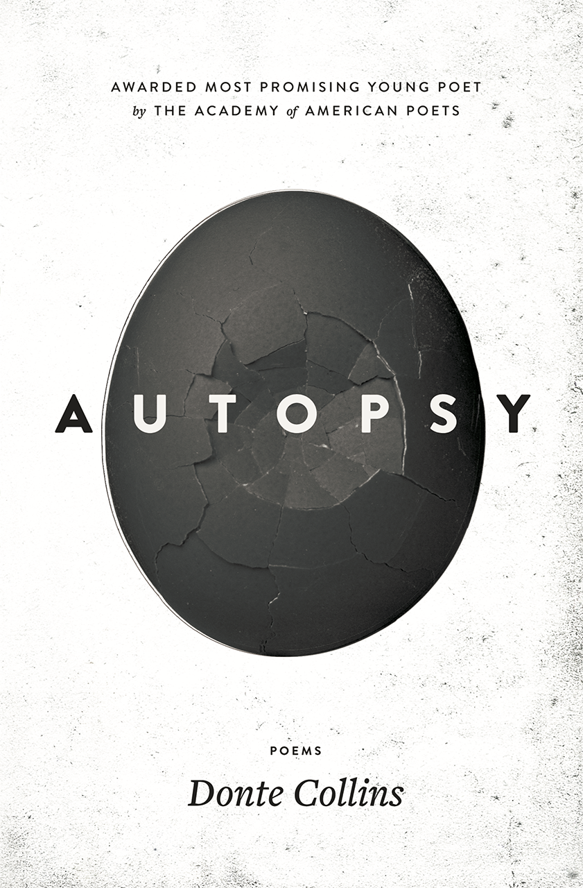 book cover of autopsy, by donte collins